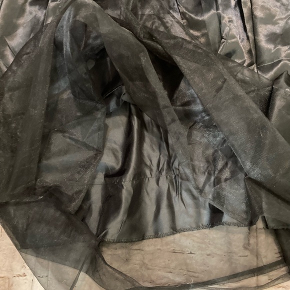 🎃NWT DOSE black sleeveless maxi  gothic 3 different fabrics dress XL - Picture 10 of 16